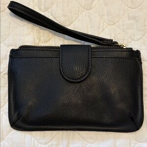 Universal Thread Black Pleather Wristlet